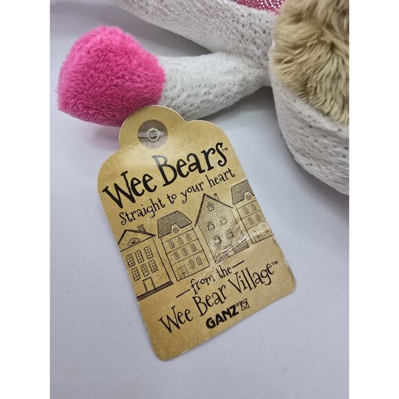 Ganz Wee Bear Unicorn Plush Stuffed Animal 8" - Picture 3 of 9